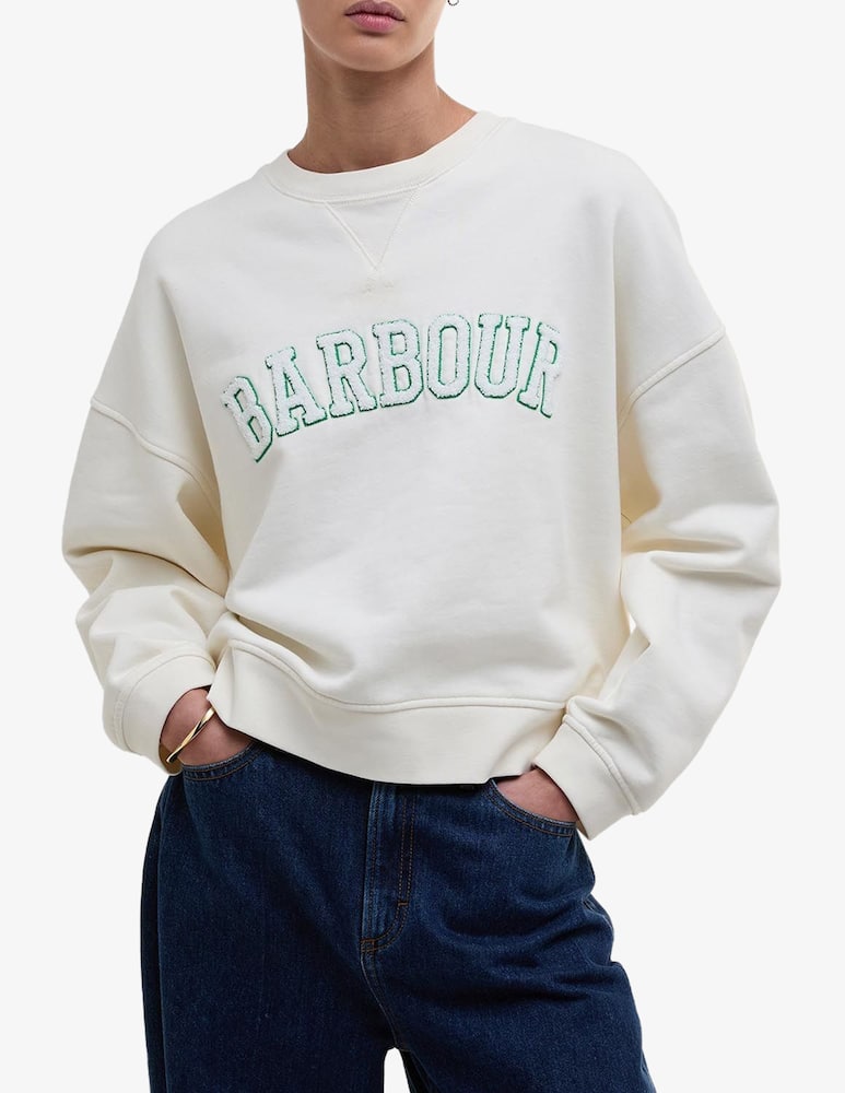 rinascente Barbour Felpa con logo Silverdale