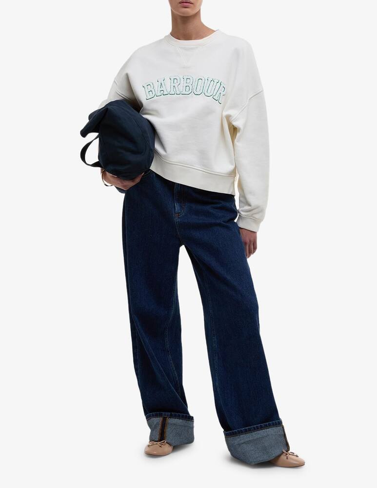 rinascente Barbour Felpa con logo Silverdale