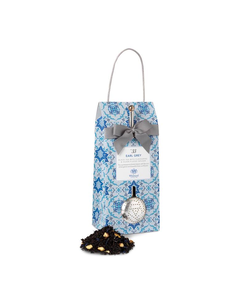 Whittard Black tea bergamot with silver plated infuser - picture 1 Whittard Black tea bergamot with silver plated infuser - picture 1