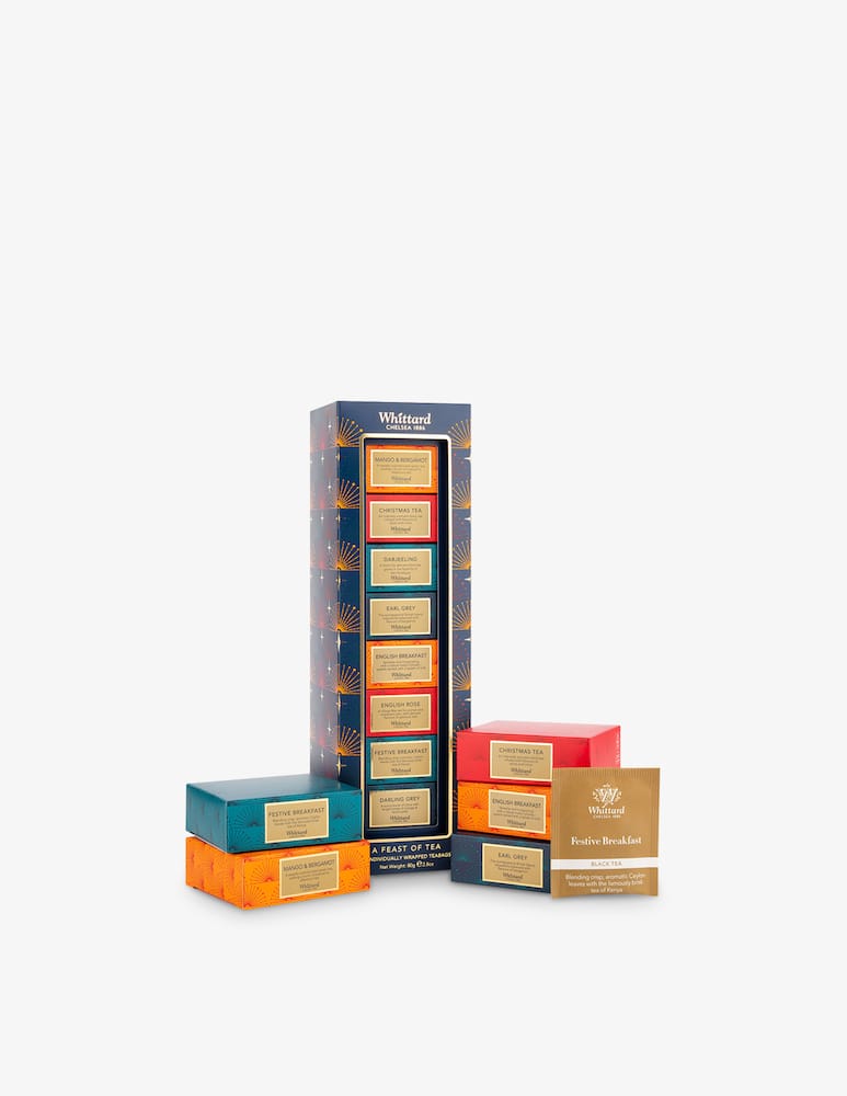 rinascente Whittard Festa Del Tè 40 Filtri Assortiti 80g