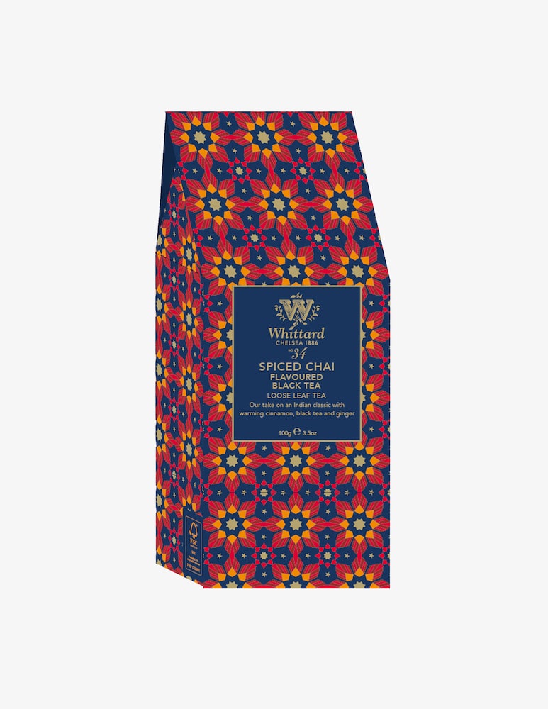 Whittard Spiced Chai Loose Tea Pouch 100g - picture 1 Whittard Spiced Chai Loose Tea Pouch 100g - picture 1