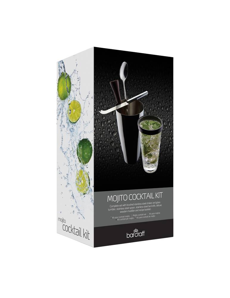 rinascente BarCraft Luxe Lounge Mojito Cocktail Set 4 pieces