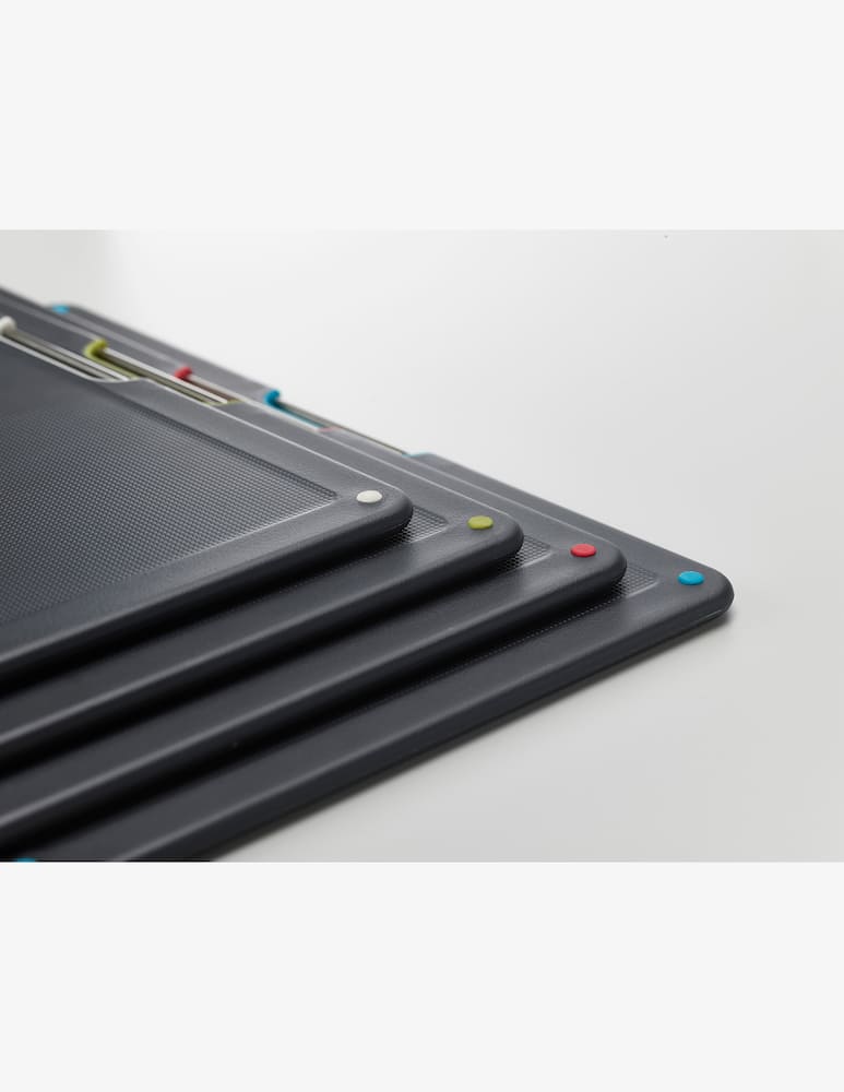 rinascente Joseph Joseph Folio Steel 4pc Board Set (S/Steel)