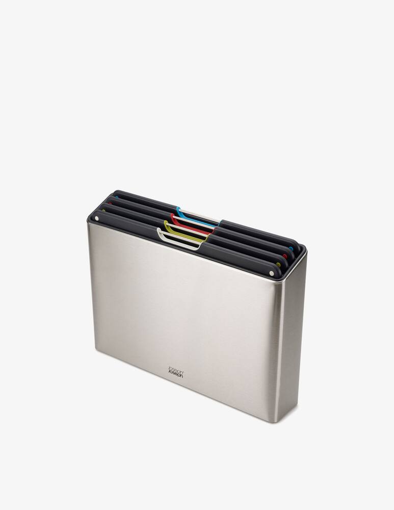 rinascente Joseph Joseph Folio Steel 4pc Board Set (S/Steel)