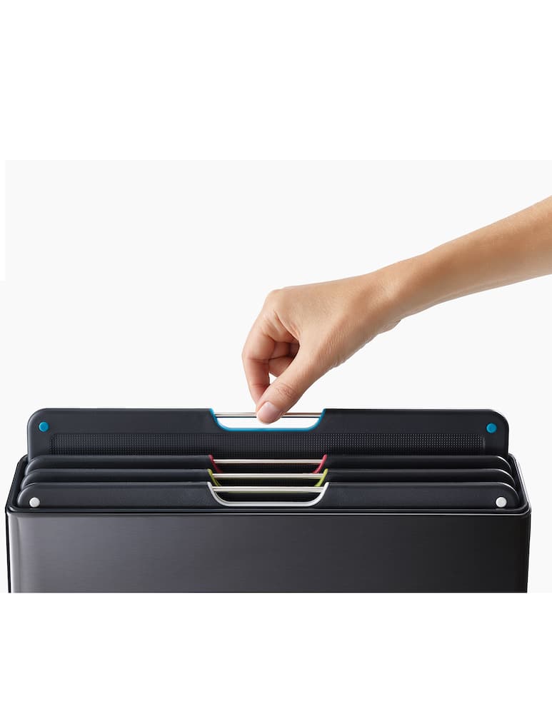 rinascente Joseph Joseph Folio™ Steel Set Di 4 Taglieri Con Custodia - Nero