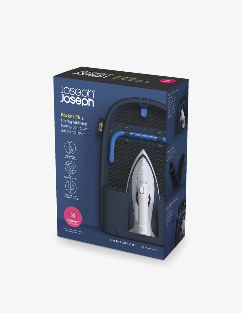 rinascente Joseph Joseph Pocket Plus Folding Ironing Board (Blue)