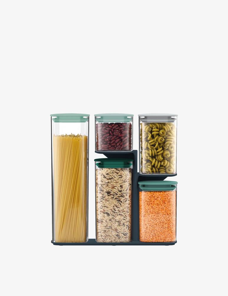 Shop Joseph Joseph Podium 5pc Storage Set Editions Green on Rinascente