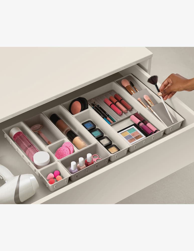 rinascente Joseph Joseph Viva 12pc Makeup Organiser Set