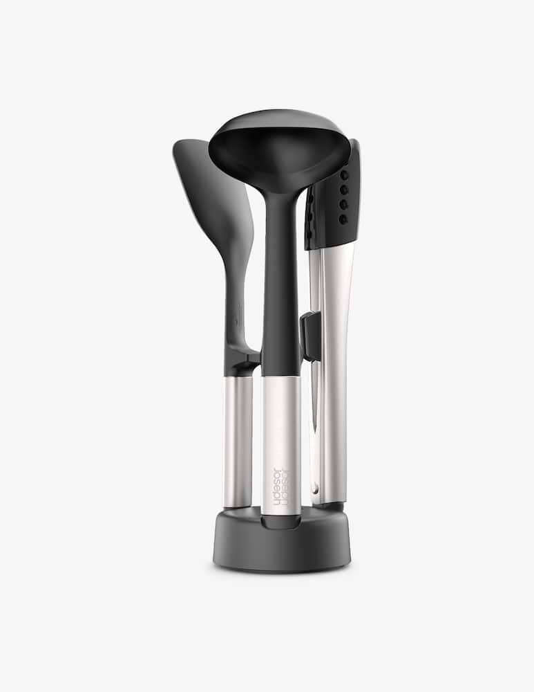 Joseph Joseph Elevate Fusion 3pc Silicone Set w/stand - picture 1 Joseph Joseph Elevate Fusion 3pc Silicone Set w/stand - picture 1