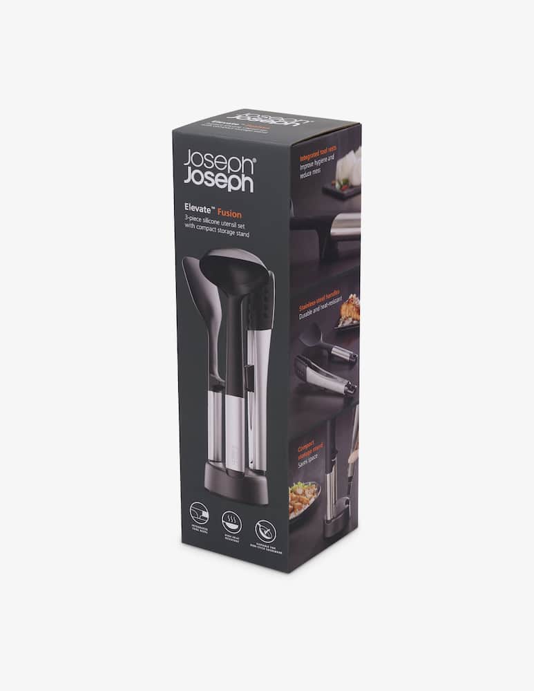 Joseph Joseph Elevate Fusion 3pc Silicone Set w/stand - picture 5 Joseph Joseph Elevate Fusion 3pc Silicone Set w/stand - picture 5