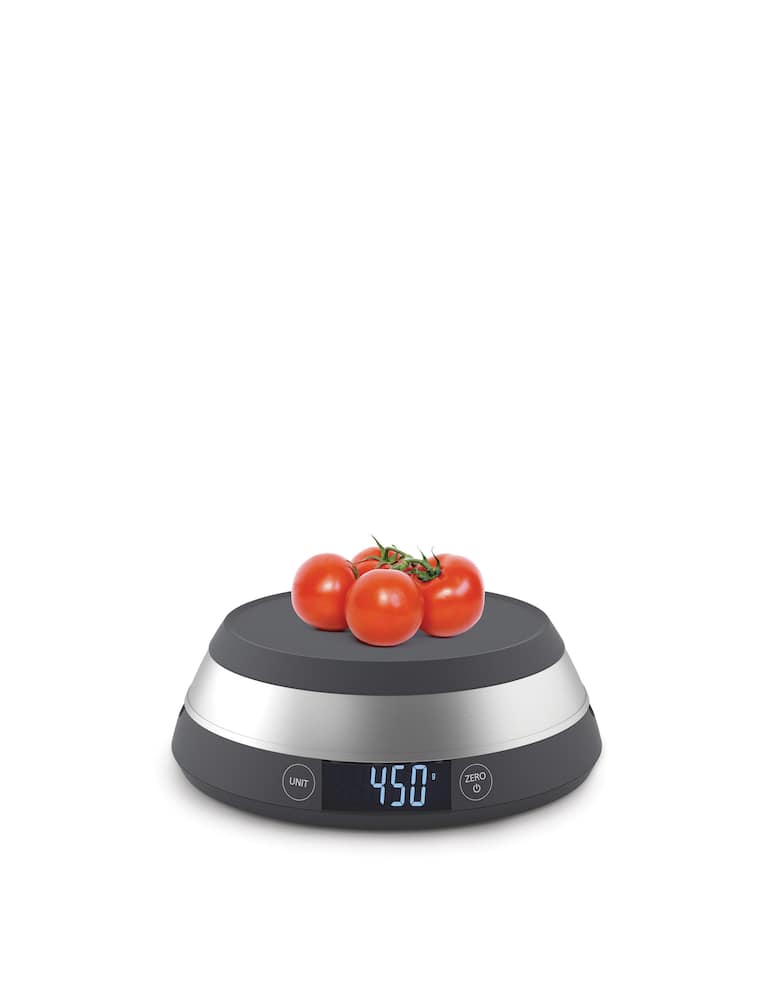 rinascente Joseph Joseph Switch  Bilancia Digitale 2 In 1 Con Coperchio Reversibile - Grigio