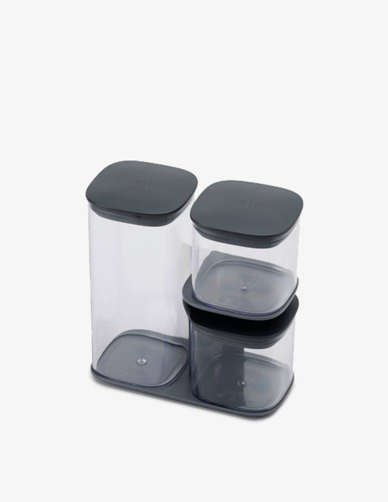 rinascente Joseph Joseph Set di 3 barattoli con supporto