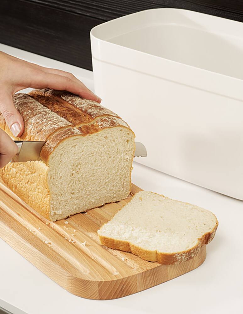 rinascente Joseph Joseph Contenitore per il pane con coperchio tagliere