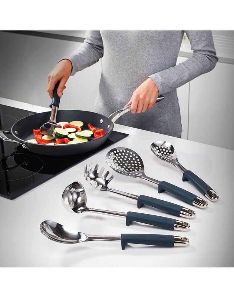 rinascente Joseph Joseph Elevate Steel Carousel  Set Di 6 Utensili - Nero