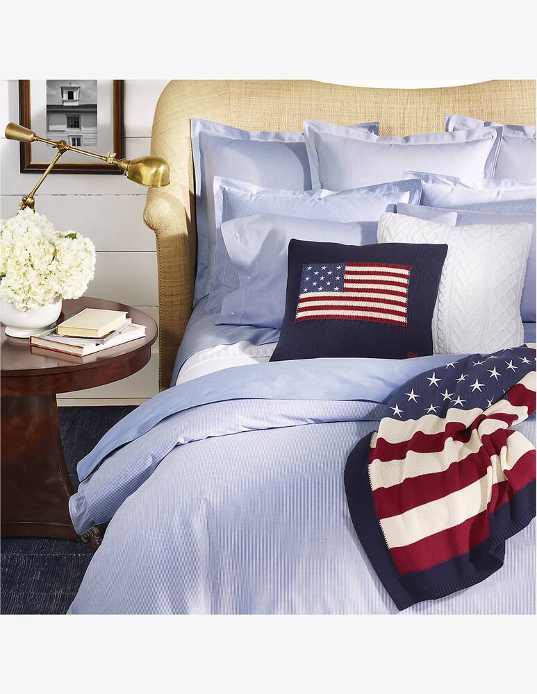 rinascente Ralph Lauren Home Oxford pillowcase 65x65 - blue