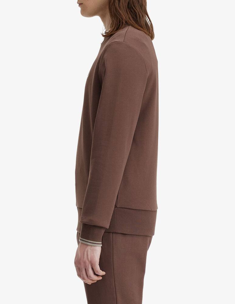 Fred Perry Felpa girocollo basic loghino laterale - immagine 3 Fred Perry Felpa girocollo basic loghino laterale - immagine 3