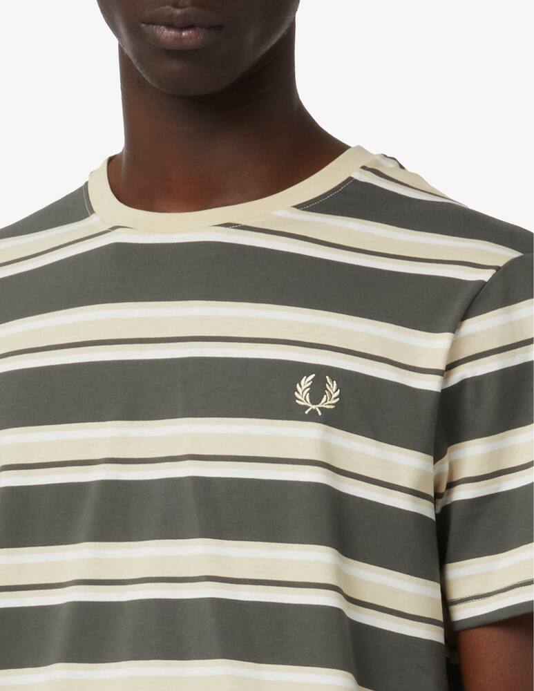 rinascente Fred Perry Small logo stripes polo shirt