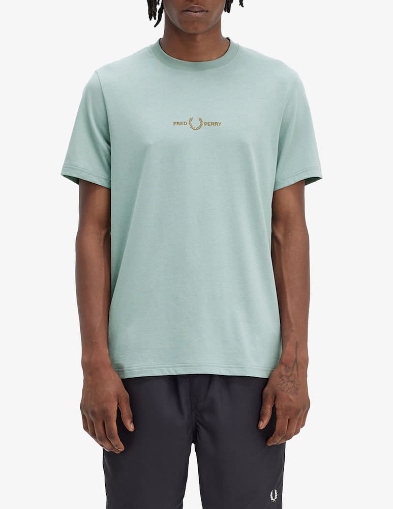 Fred Perry Maglietta allorino con scritta - immagine 1 Fred Perry Maglietta allorino con scritta - immagine 1
