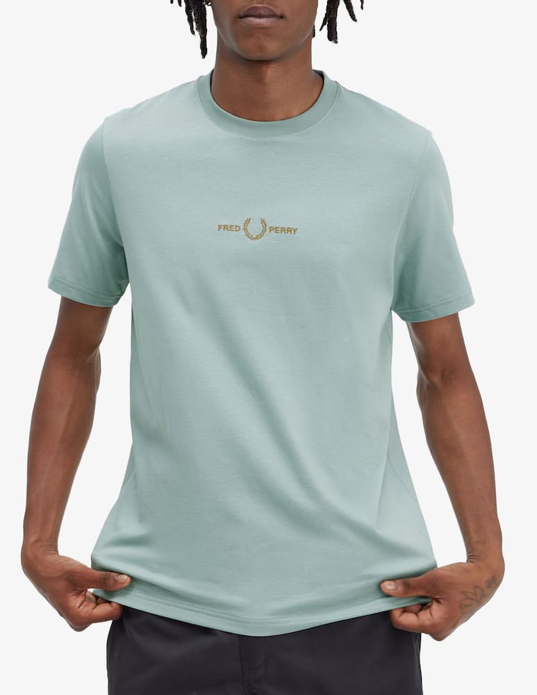 Fred Perry Maglietta allorino con scritta - immagine 2 Fred Perry Maglietta allorino con scritta - immagine 2