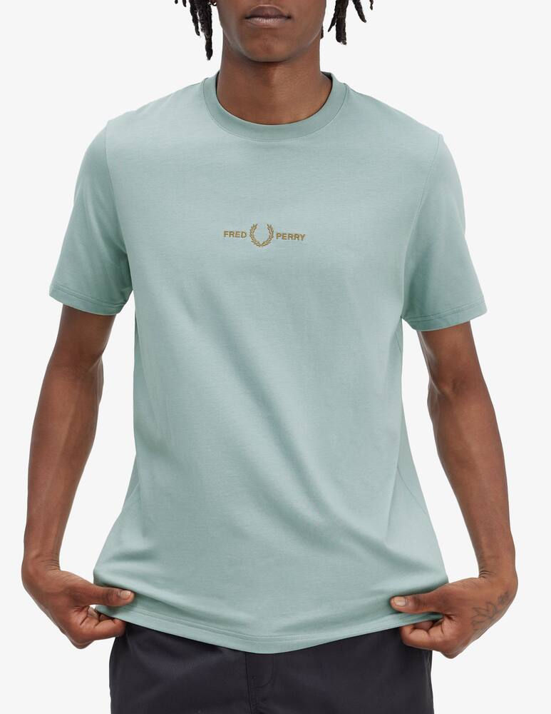 rinascente Fred Perry Maglietta allorino con scritta