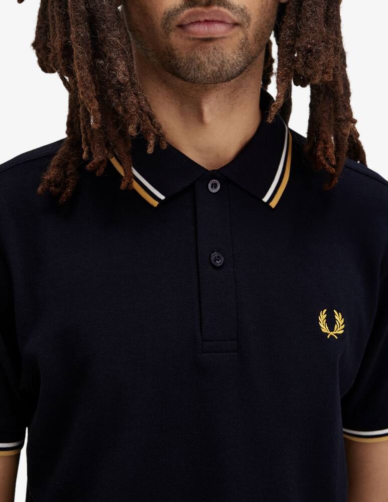 Fred Perry Polo maniche corte profili - immagine 2 Fred Perry Polo maniche corte profili - immagine 2