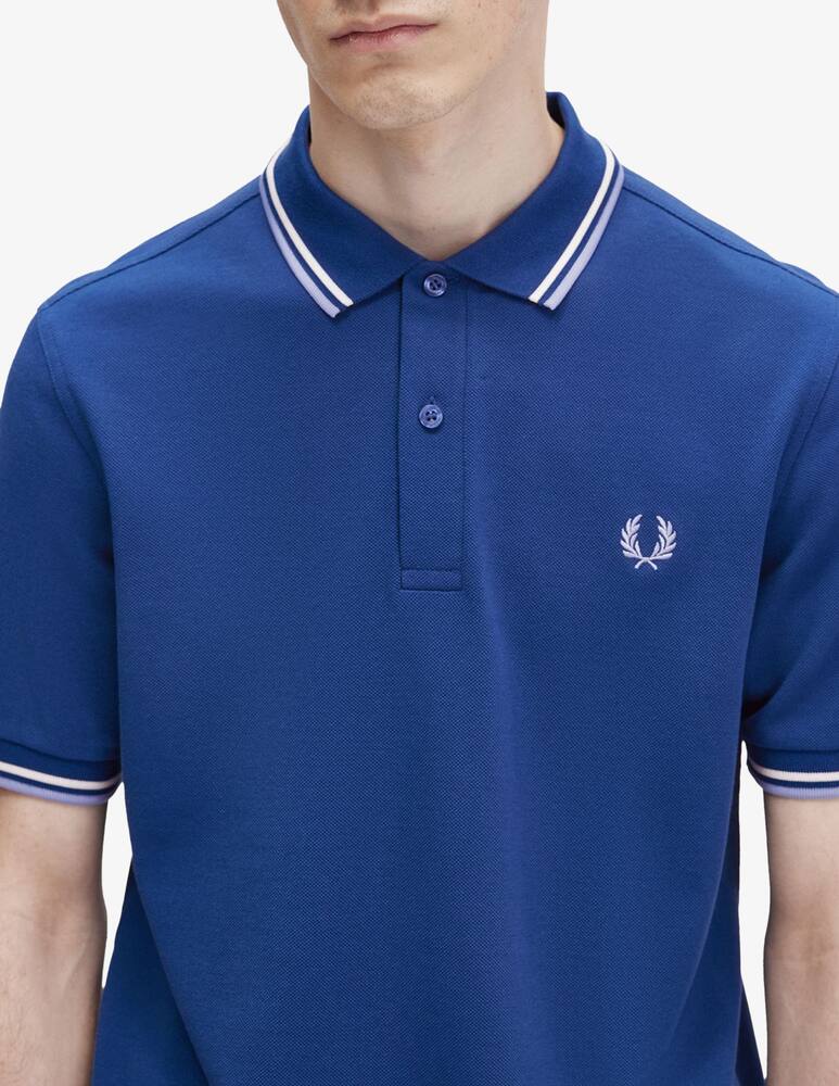rinascente Fred Perry Polo profili a contrasto