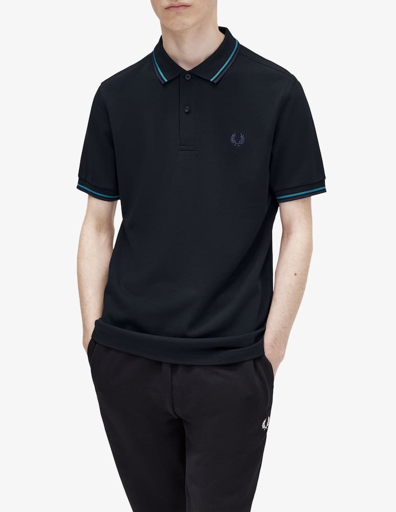 rinascente Fred Perry Polo profili a contrasto