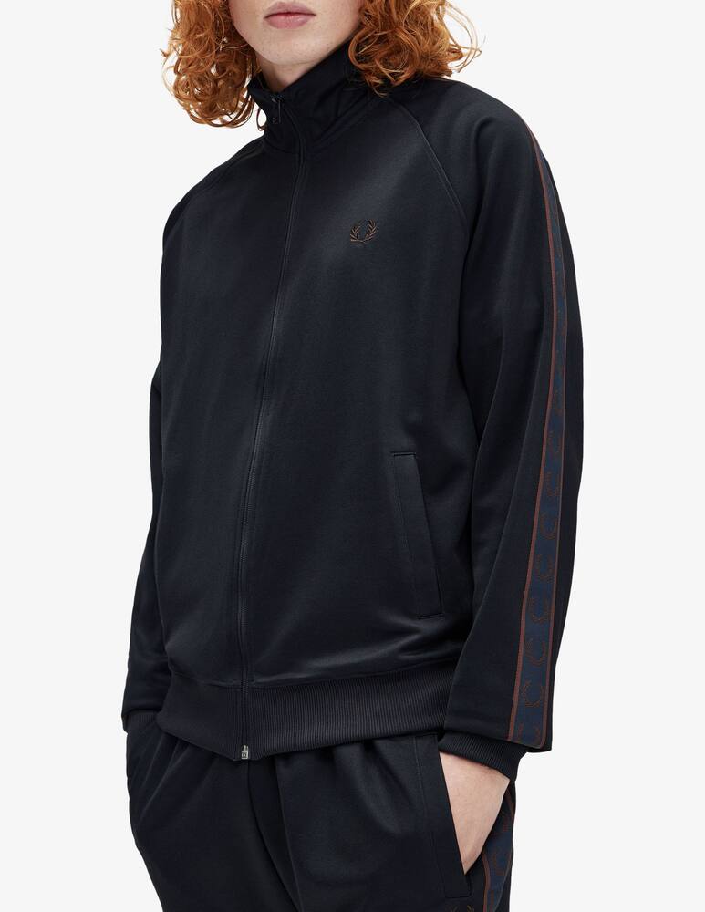 rinascente Fred Perry Felpa con zip e bande laterali