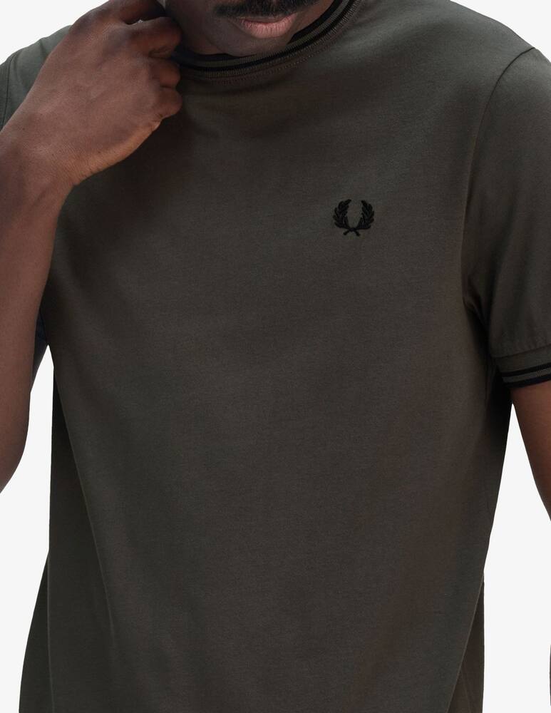 rinascente Fred Perry Profile trim t-shirt