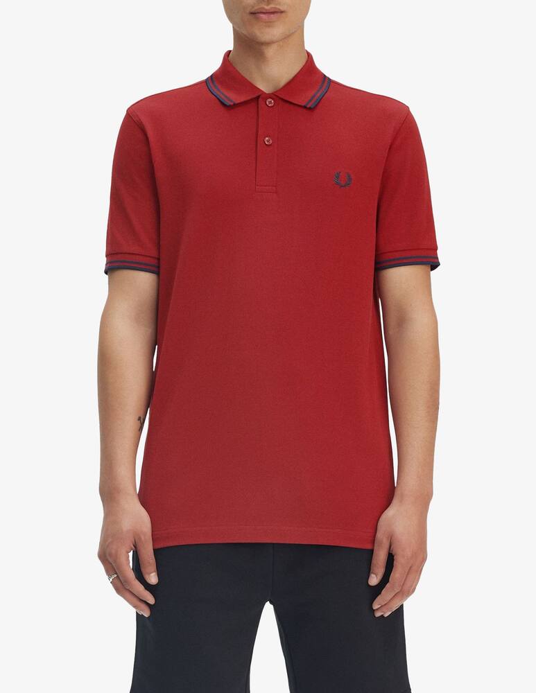 rinascente Fred Perry Polo with contrast tipping