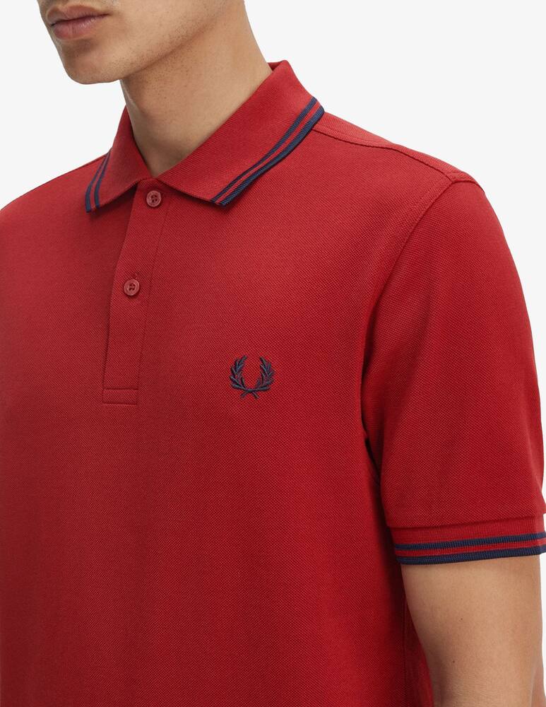 rinascente Fred Perry Polo with contrast tipping