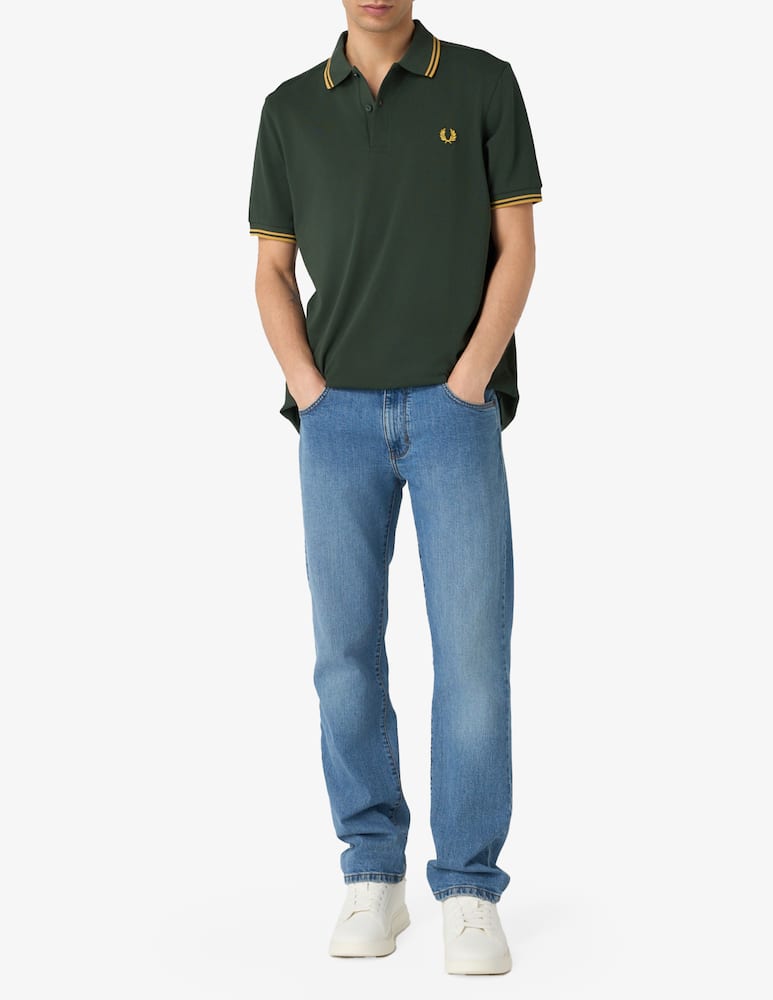 rinascente Fred Perry Polo profili lavorati