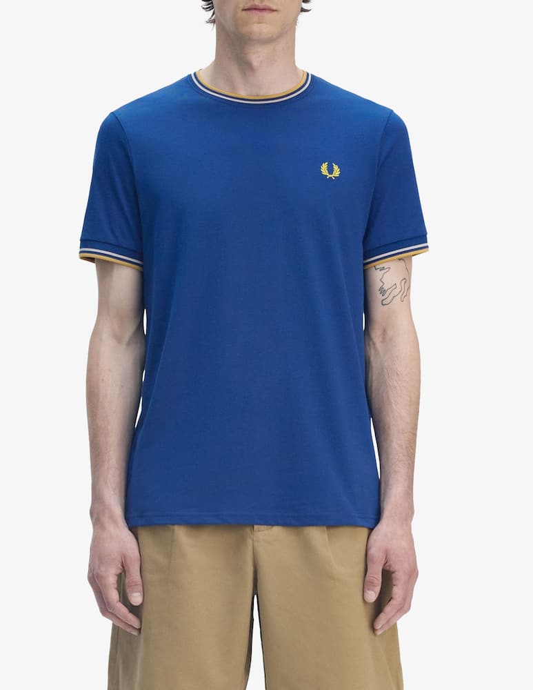 Fred Perry T-shirt a profili - immagine 1 Fred Perry T-shirt a profili - immagine 1