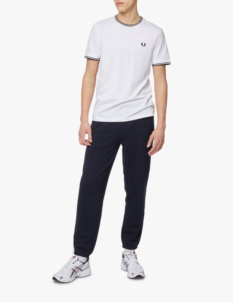 Fred Perry Maglietta manica corta profili - bianco - immagine 2 Fred Perry Maglietta manica corta profili - bianco - immagine 2