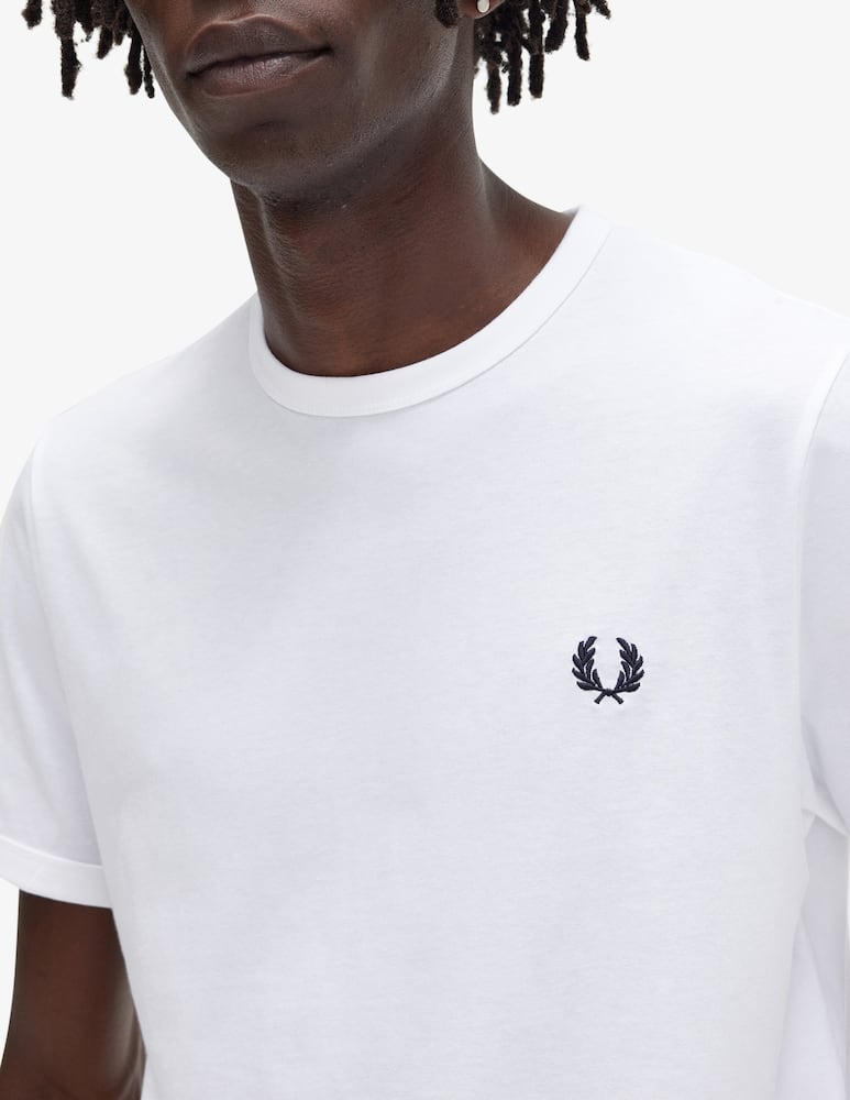 Fred Perry Cotton logo t-shirt - picture 4 Fred Perry Cotton logo t-shirt - picture 4