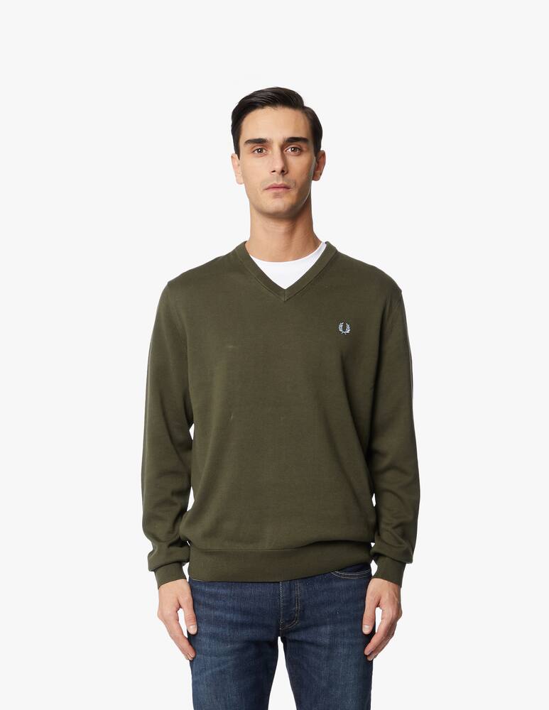 rinascente Fred Perry Classic v neck jumper