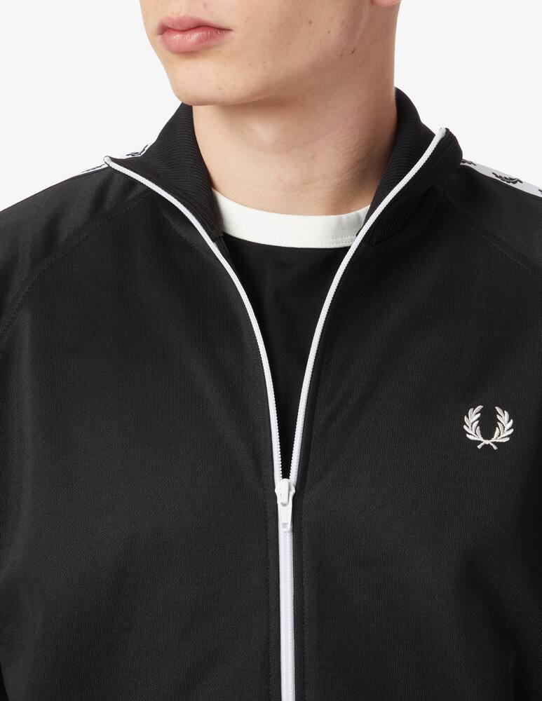 rinascente Fred Perry Track jacket with lateral tape - Black