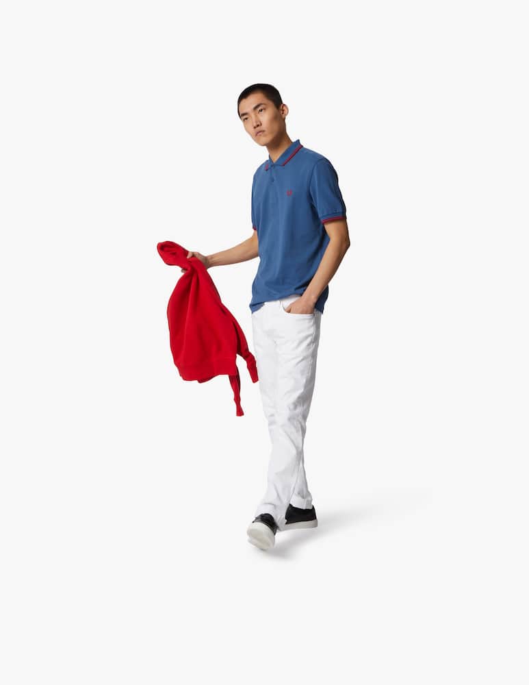 rinascente Fred Perry Polo twin tipped in cotone 