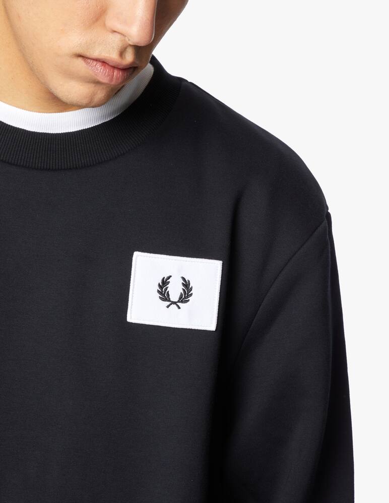 rinascente Fred Perry Felpa acid brights girocollo in cotone 