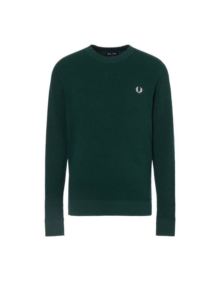 rinascente Fred Perry Maglione girocollo waffle textured