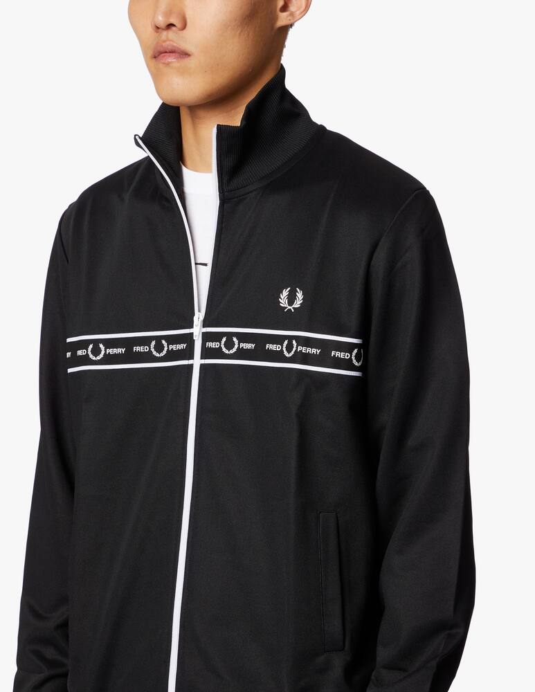 rinascente Fred Perry Taped chest track jacket
