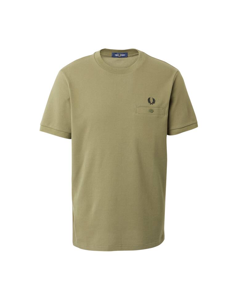 rinascente Fred Perry Piquet pocket t-shirt - green