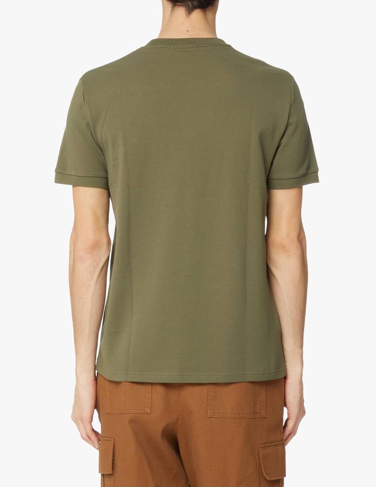 rinascente Fred Perry Piquet pocket t-shirt - green