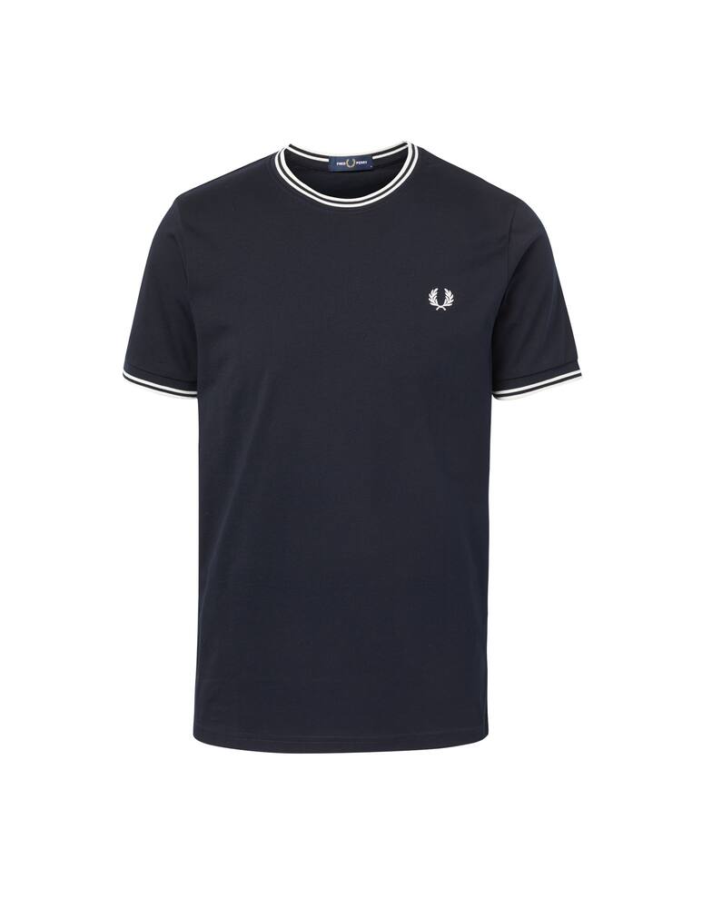 rinascente Fred Perry Maglietta manica corta profili - blu
