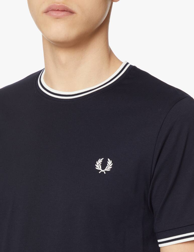 rinascente Fred Perry Maglietta manica corta profili - blu