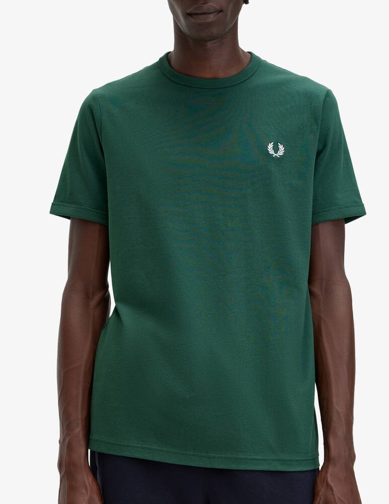 Fred Perry Maglietta cotone - Verde - immagine 1 Fred Perry Maglietta cotone - Verde - immagine 1