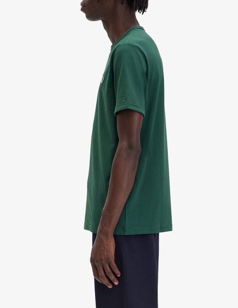 Fred Perry Maglietta cotone - Verde - immagine 3 Fred Perry Maglietta cotone - Verde - immagine 3