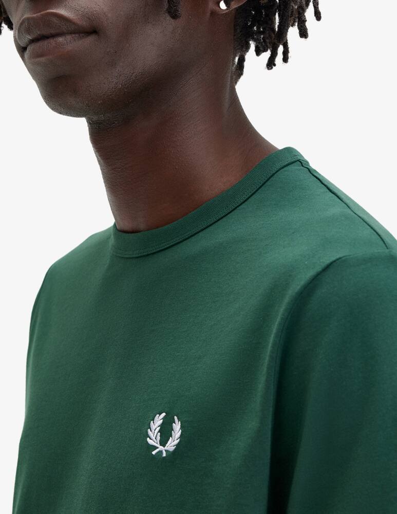 Fred Perry Maglietta cotone - Verde - immagine 4 Fred Perry Maglietta cotone - Verde - immagine 4