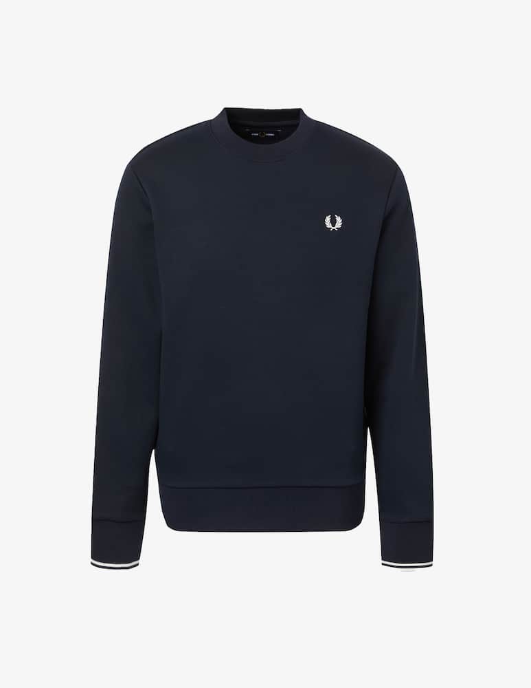Fred Perry Felpa girocollo basica - blu - immagine 1 Fred Perry Felpa girocollo basica - blu - immagine 1