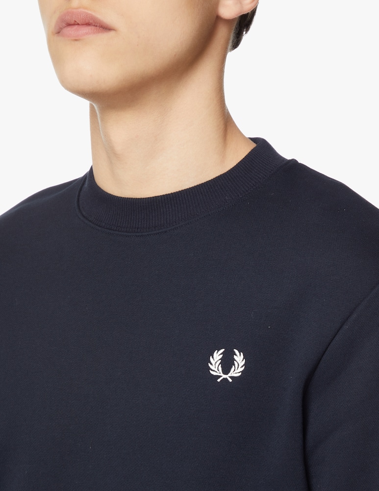 rinascente Fred Perry Felpa girocollo basica - blu